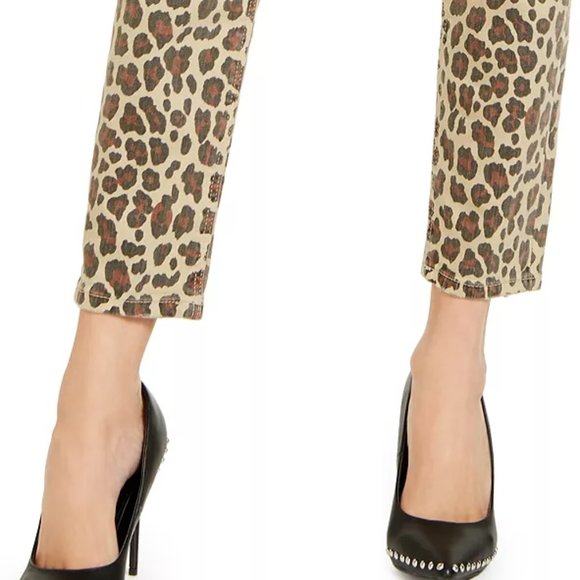 Guess Leopard-Print Skinny Jeans - Picture 5 of 5